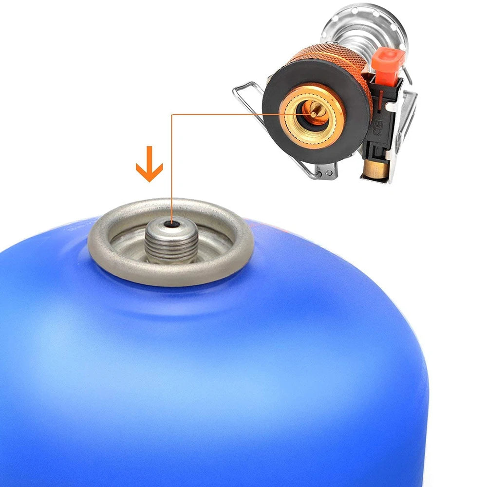 Camping Cookware Kit with Stove Outdoor set