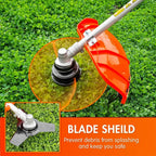 NEOTEC Gas-Weed-Wacker 52CC Grass Cutter Weed Eater