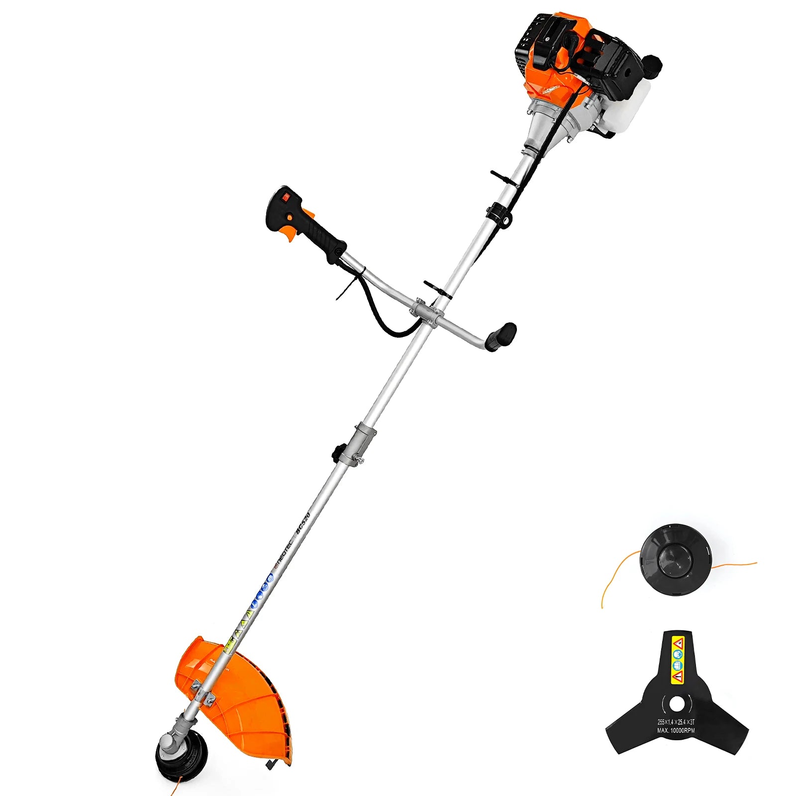 NEOTEC Gas-Weed-Wacker 52CC Grass Cutter Weed Eater