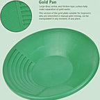 Hot Sale Plastic Gold Pan Metal