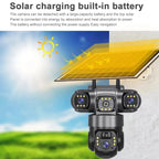 Solar Camera 4G Sim Outdoor 3 Lens