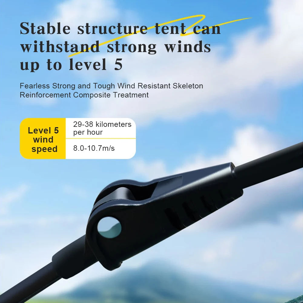 Tent Ultralight Waterproof Automatic Tent 3-4 Person Portable