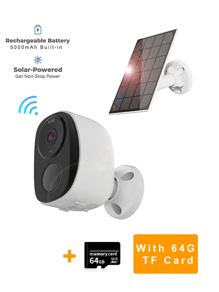 Security Cameras Wireless Outdoor, 2K 3MP