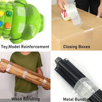 20/100M Transparent Grid Fiber Tape Strong Single