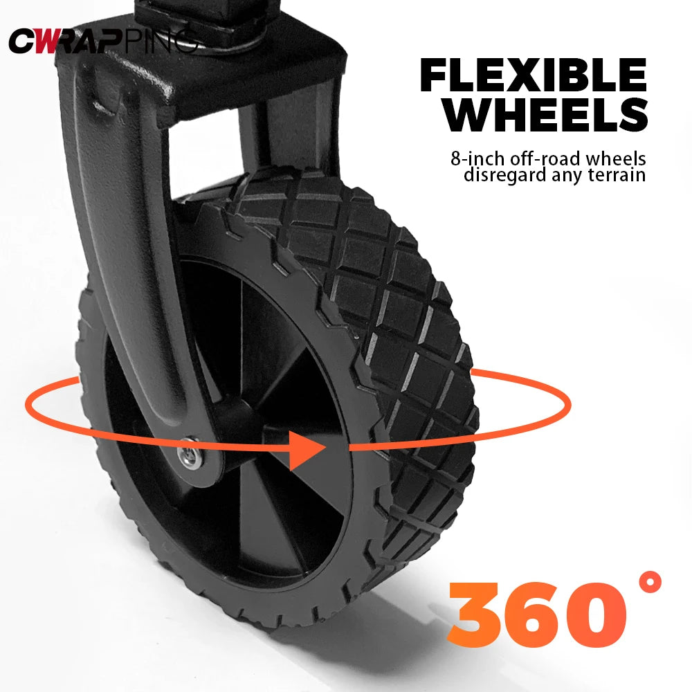 Black Handcart Outdoor Garden