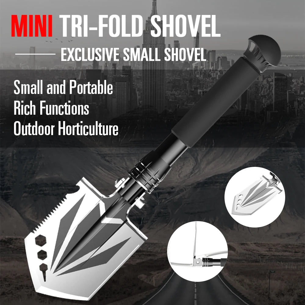 Garden Tools Multitool Portable Folding Shovel  Camping