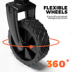 Black Handcart Outdoor Garden