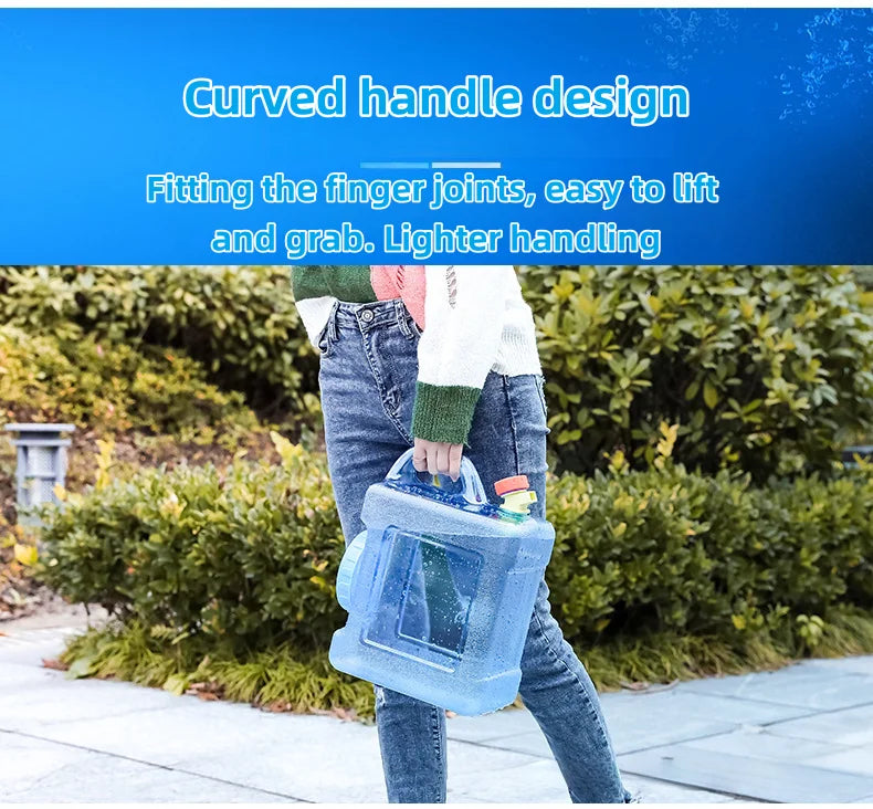 10L 15L Portable Water Container with Faucet Leakproof