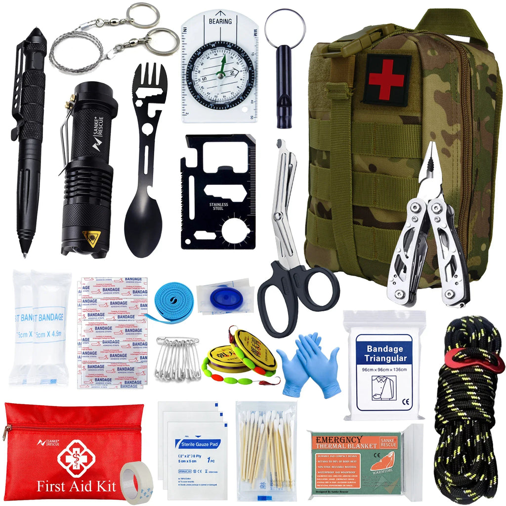 First Aid Kit in The Car Acessories Survival Kits