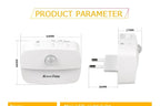 LED Night Light With Motion Sensor EU US Plug Lamps