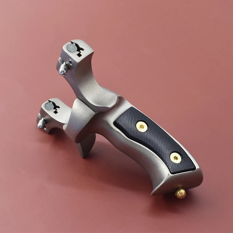 High-strength Stainless Steel Fast-press Slingshot