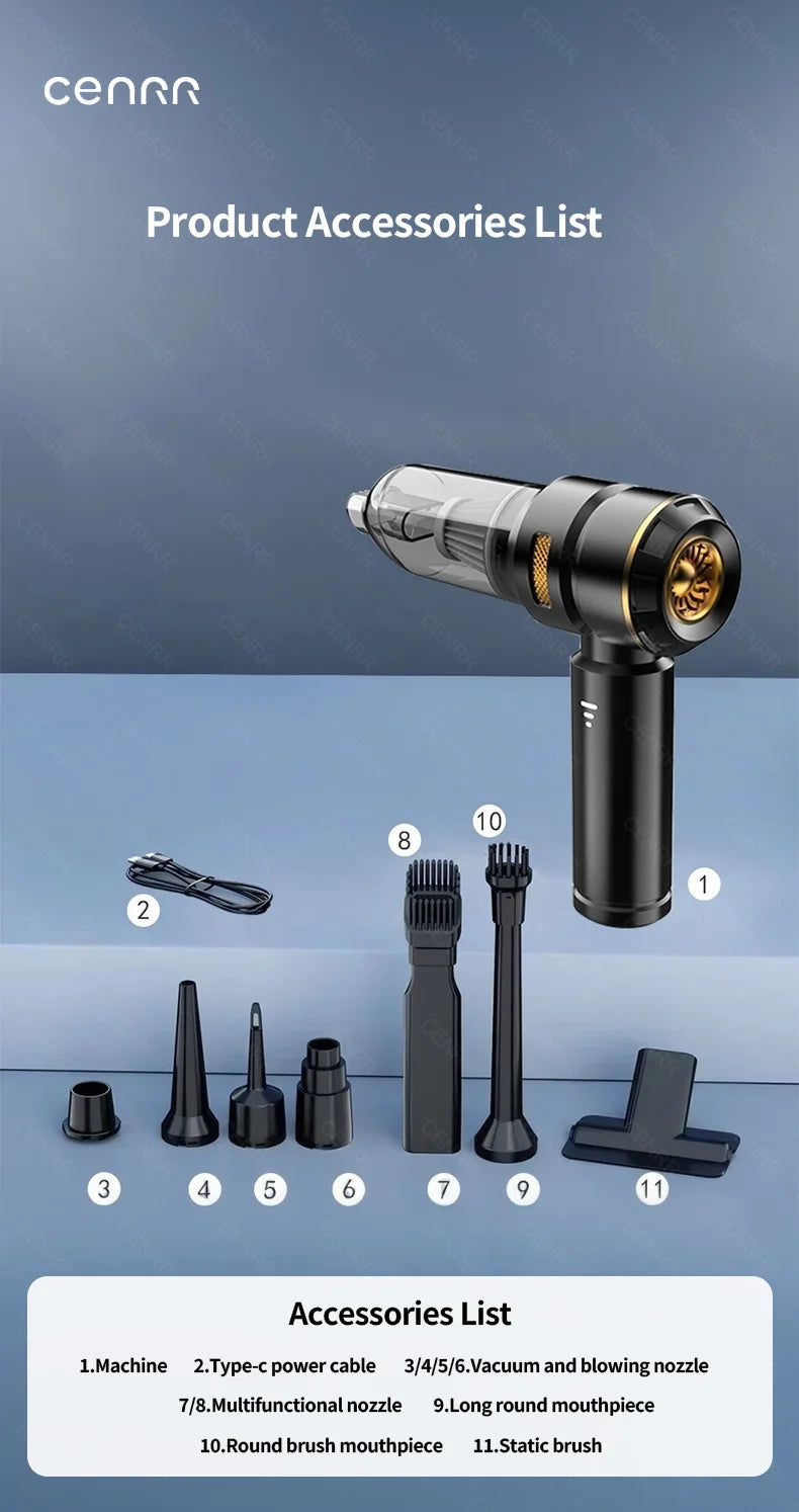 Car Vacuum Cleaner Portable