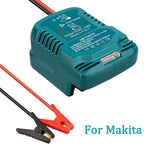 Jumper Cables Car Using Tool For Makita 18v