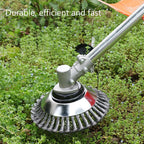 6/8 inch Steel Wire Rotary Brush Cutter Trimmer