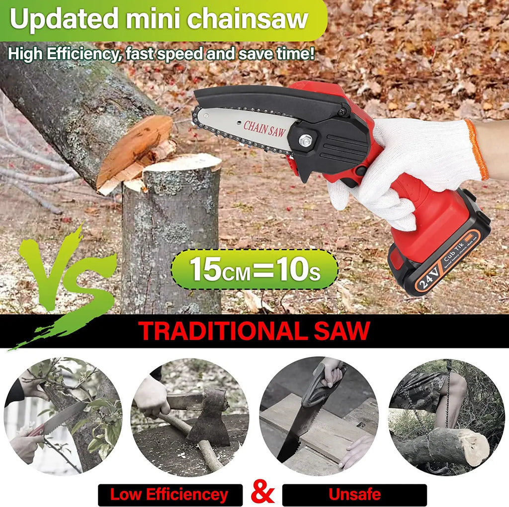 Top Sale Mini Electric Chain Saw 4inch