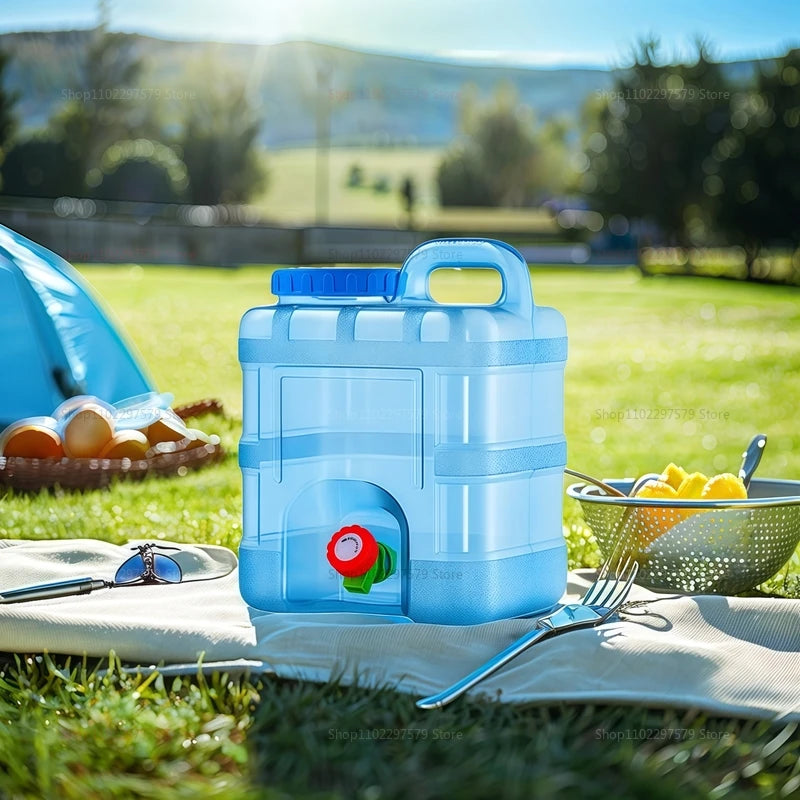 10L 15L Portable Water Container with Faucet Leakproof