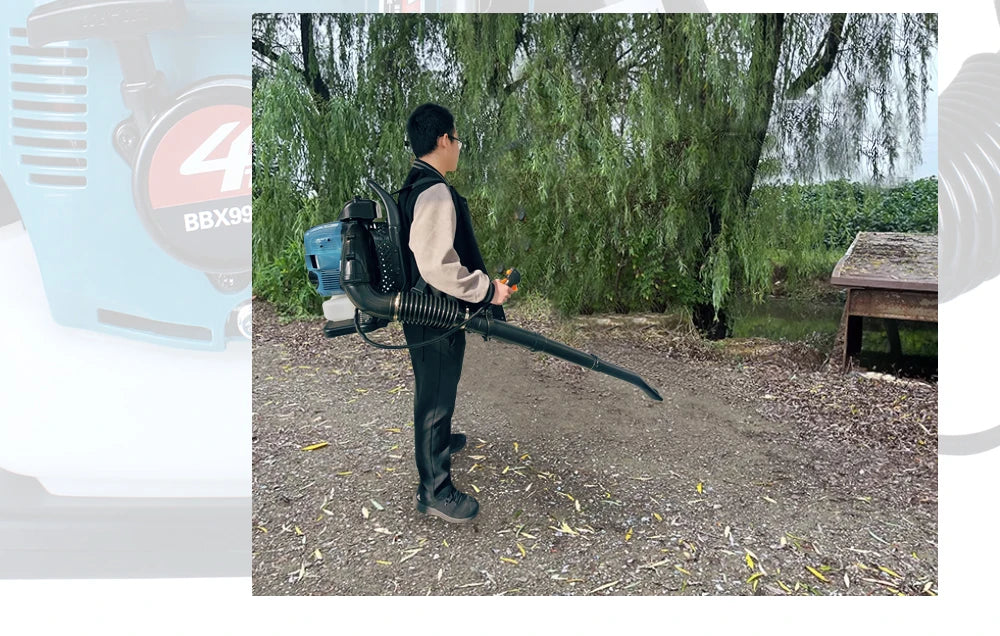 4-stroke Backpack BBX9900 Petrol Blower Leaf Blower