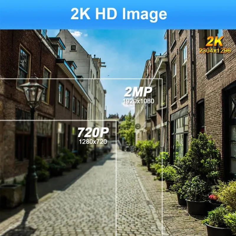 Security Cameras Wireless Outdoor, 2K 3MP