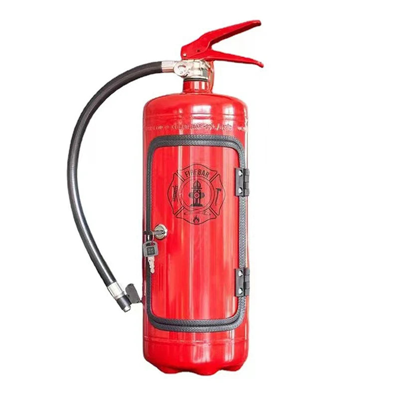 Fire Extinguisher Shape Wine Box Ornaments Mini Bar