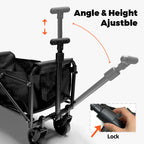 Black Handcart Outdoor Garden