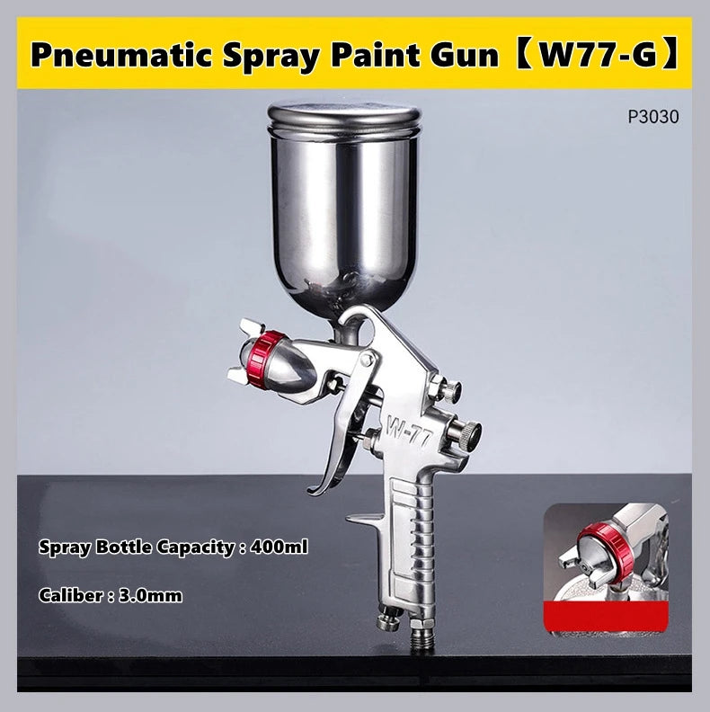 Siphon/Gravity Pneumatic Spray Paint Gun