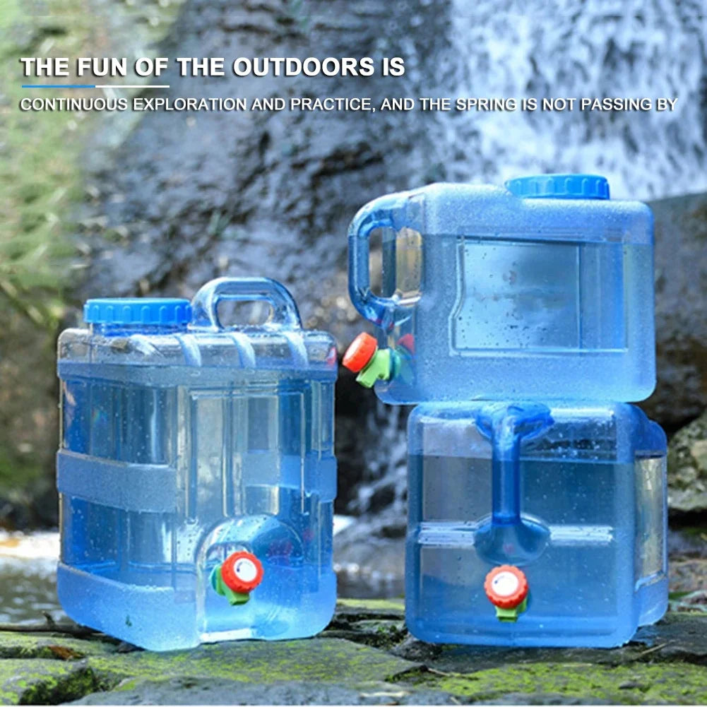 10L 15L Portable Water Container with Faucet Leakproof