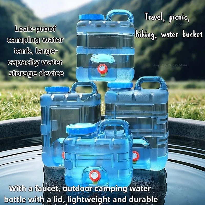 10L 15L Portable Water Container with Faucet Leakproof