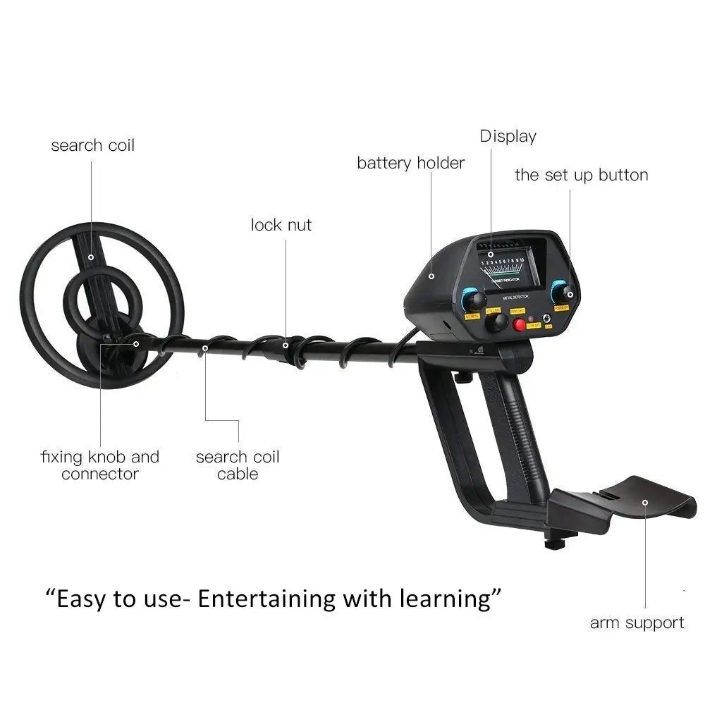 Portable Metal Detector MD-4080 High Sensitivity Digger