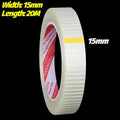 20/100M Transparent Grid Fiber Tape Strong Single