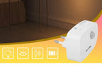 LED Night Light With Motion Sensor EU US Plug Lamps