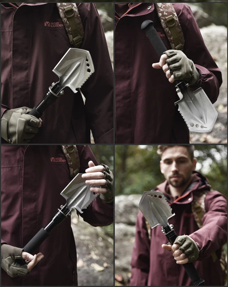 Garden Tools Multitool Portable Folding Shovel  Camping