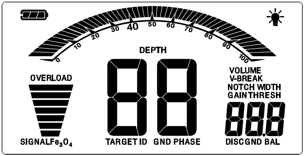 GoldForce F19 Metal Detector Waterproof Underground
