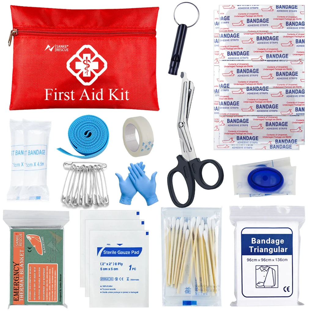 First Aid Kit in The Car Acessories Survival Kits