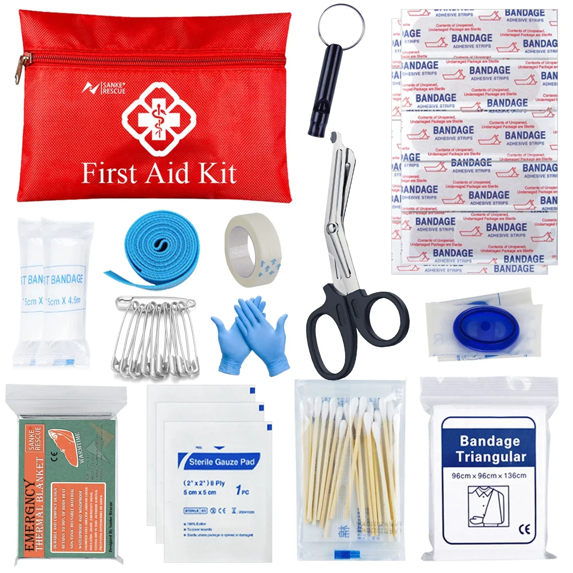 First Aid Kit in The Car Acessories Survival Kits