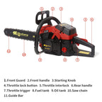Professional Manufacture 5800 Gasoline Chainsaw 2 Stroke