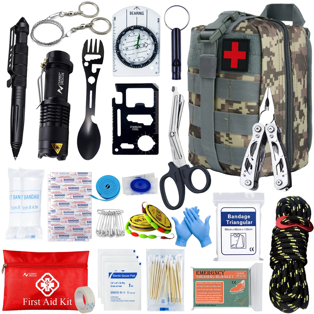 First Aid Kit in The Car Acessories Survival Kits