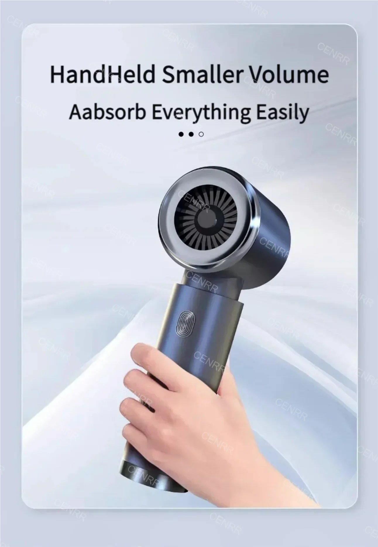 CENRR 210000PA Mini Car Vacuum Cleaner