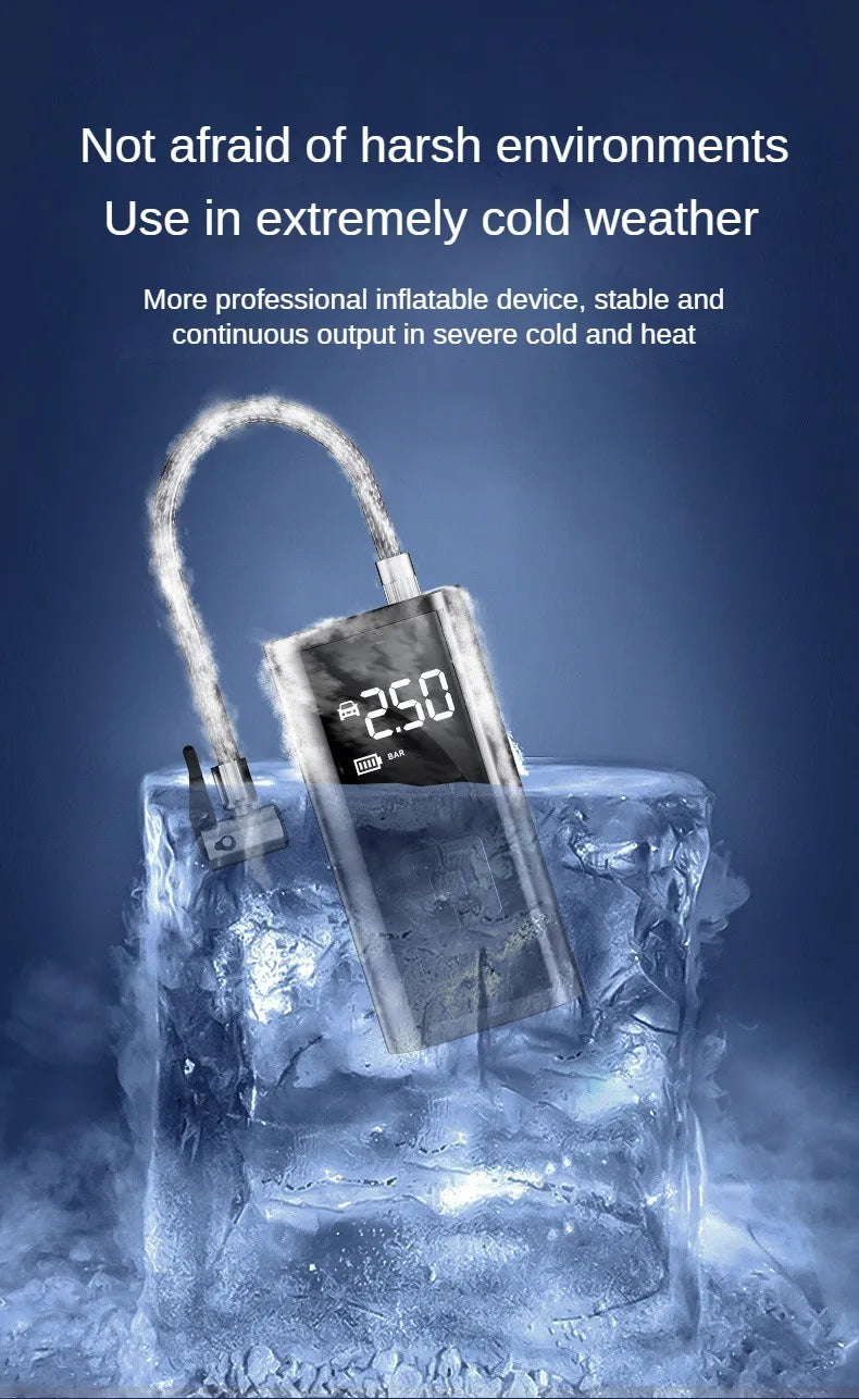 Car Air Pump Wired/Wireless Protable Car Air Compressor 150PSI