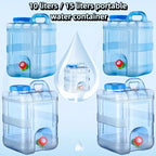 10L 15L Portable Water Container with Faucet Leakproof