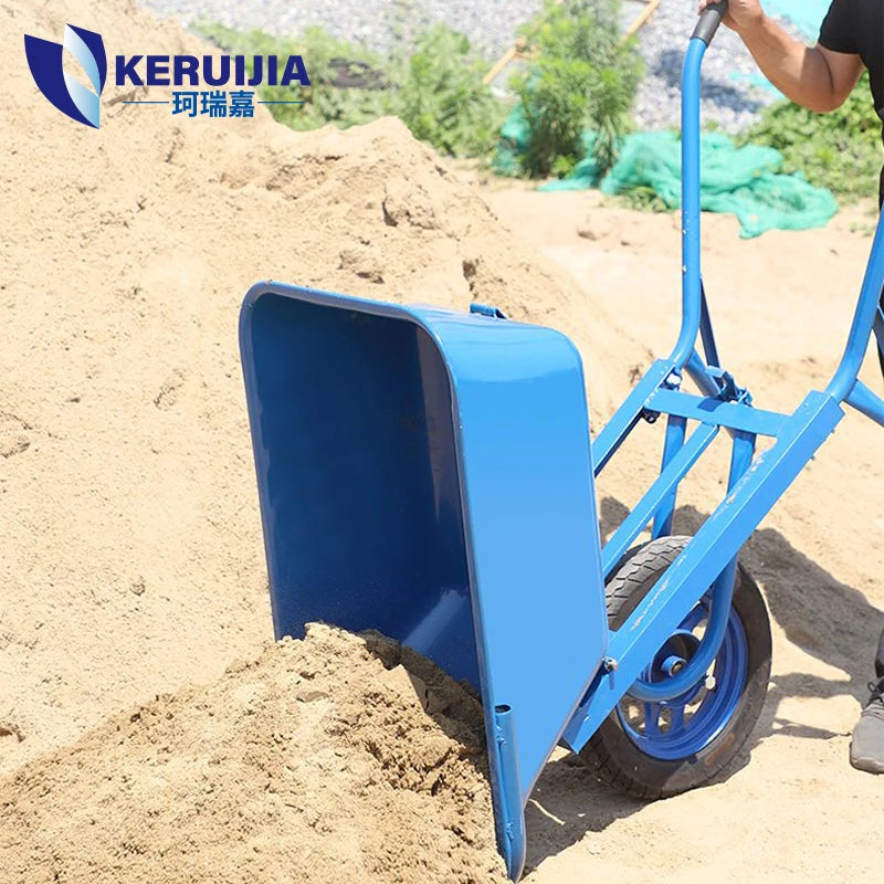 New Design Hand Building Constructio Wheel Wheelbarrow