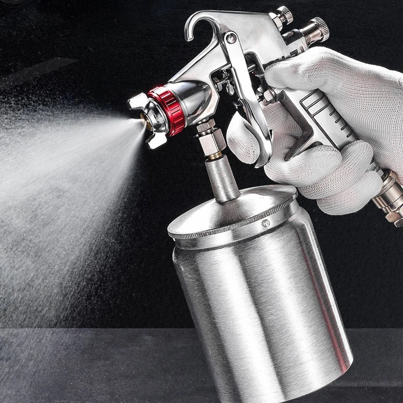 Siphon/Gravity Pneumatic Spray Paint Gun