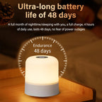 Touch LED Night Light USB Table Lamps Rechargeable