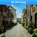 Security Cameras Wireless Outdoor, 2K 3MP