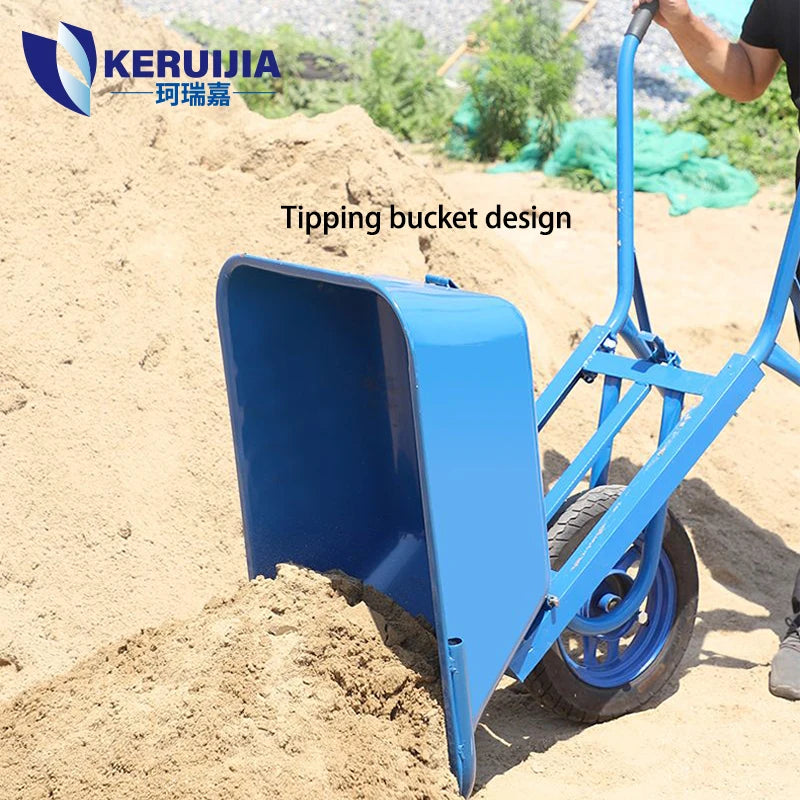 New Design Hand Building Constructio Wheel Wheelbarrow