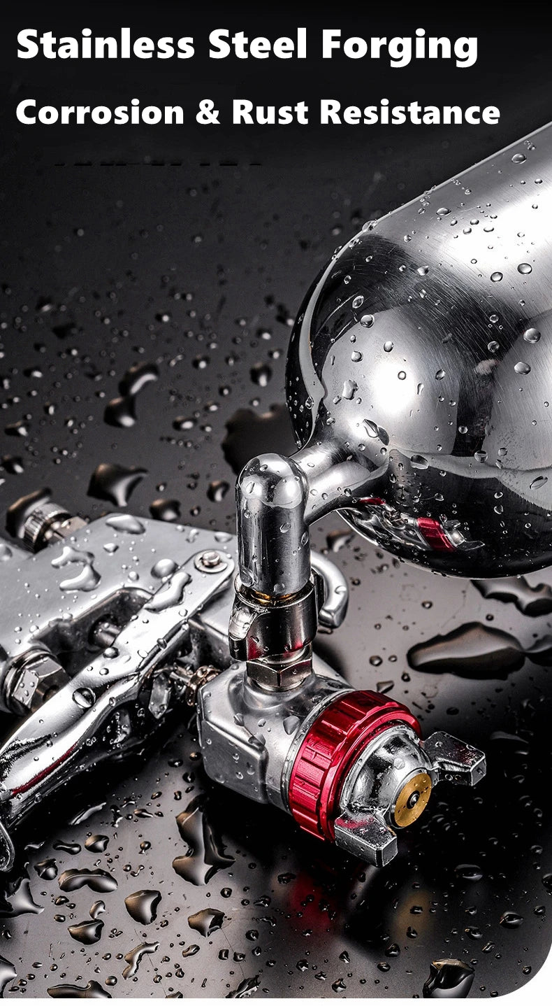 Siphon/Gravity Pneumatic Spray Paint Gun